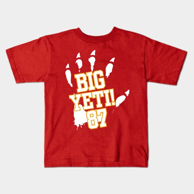 Big Yeti! 87 Kids T-Shirt by Emma